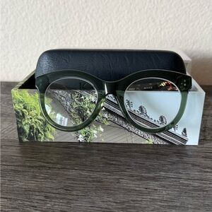 KREWE Green Gradient Cat-Eye Glasses